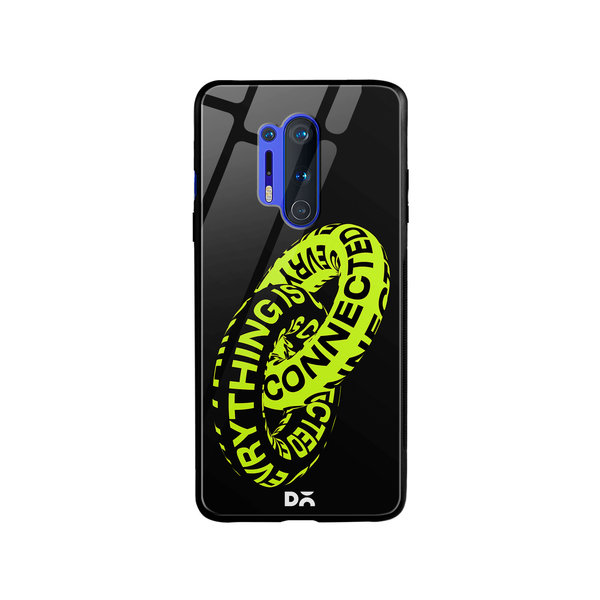 

DailyObjects Everything Is Connected Glass Case Cover For OnePlus 8 Pro