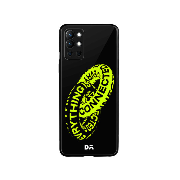 

DailyObjects Everything Is Connected Glass Case Cover For OnePlus 9R