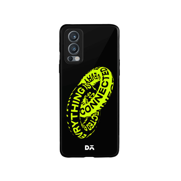 

DailyObjects Everything Is Connected Glass Case Cover For OnePlus Nord 2