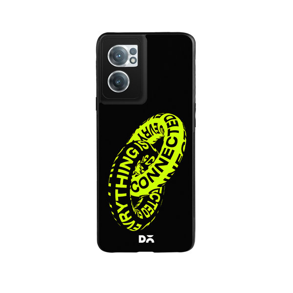 

DailyObjects Everything Is Connected Glass Case Cover For OnePlus Nord CE 2