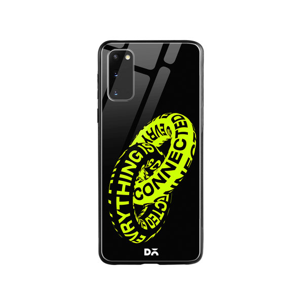 

DailyObjects Everything Is Connected Glass Case Cover For Samsung Galaxy S20