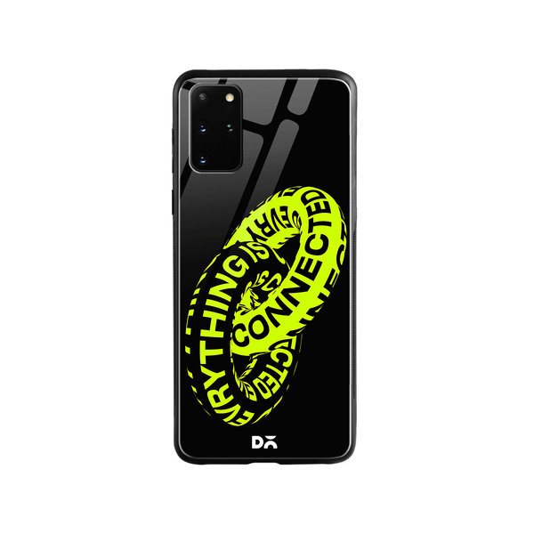 

DailyObjects Everything Is Connected Glass Case Cover For Samsung Galaxy S20 Plus