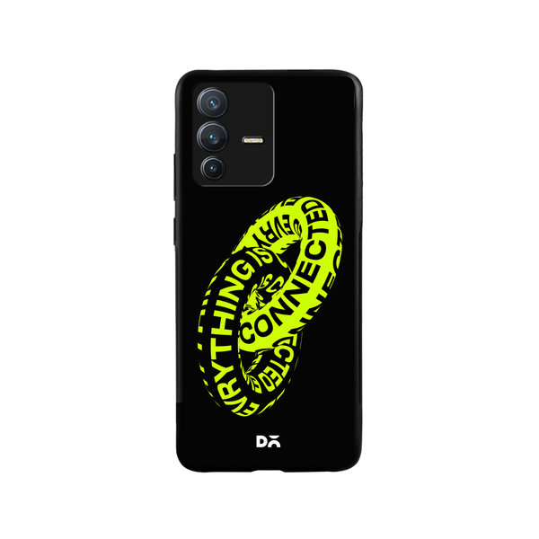 

DailyObjects Everything Is Connected Glass Case Cover For Vivo V23 Pro