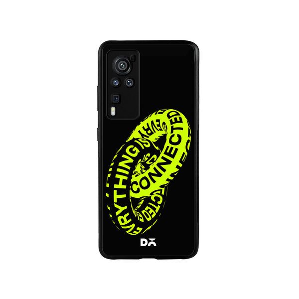 

DailyObjects Everything Is Connected Glass Case Cover For Vivo X60 Pro