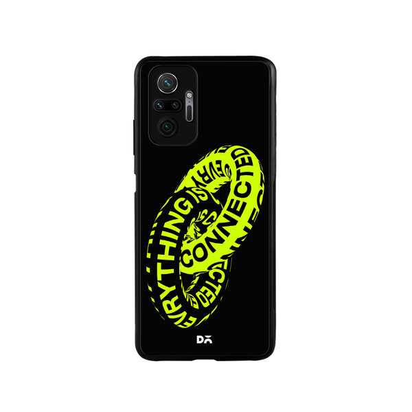 

DailyObjects Everything Is Connected Glass Case Cover For Xiaomi Redmi Note 10 Pro