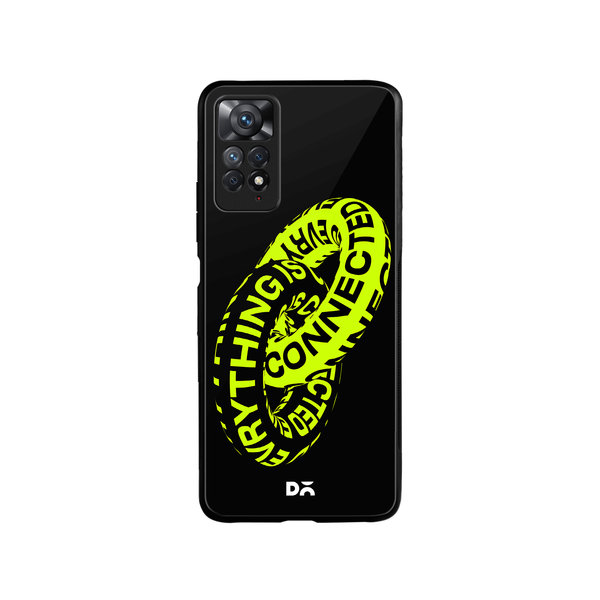 

DailyObjects Everything Is Connected Glass Case Cover For Xiaomi Redmi Note 11 Pro