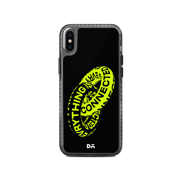 

DailyObjects Everything Is Connected Stride 2.0 Case Cover For iPhone XS
