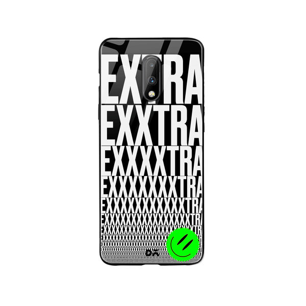 

DailyObjects Extra Glass Case Cover For OnePlus 7