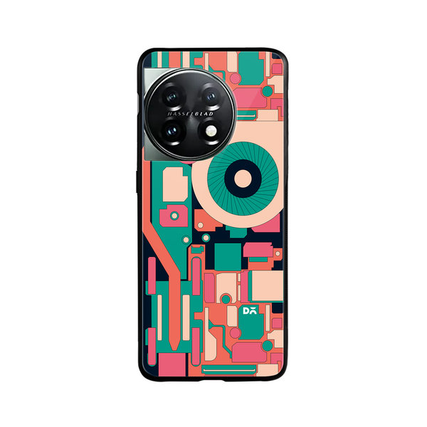 

DailyObjects Fan-tilator Glass Case Cover For OnePlus 11 5G