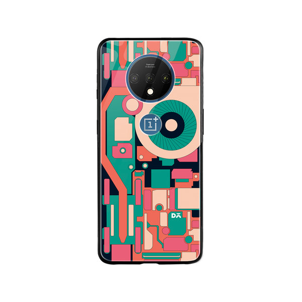

DailyObjects Fan-tilator Glass Case Cover For OnePlus 7T