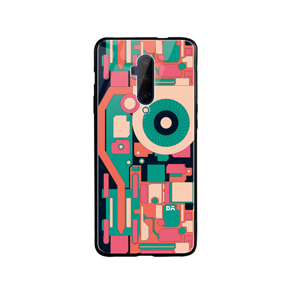 

DailyObjects Fan-tilator Glass Case Cover For OnePlus 7T Pro