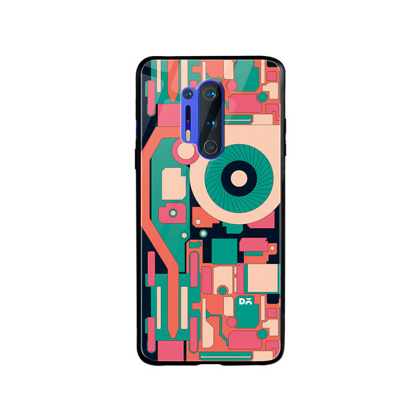 

DailyObjects Fan-tilator Glass Case Cover For OnePlus 8 Pro