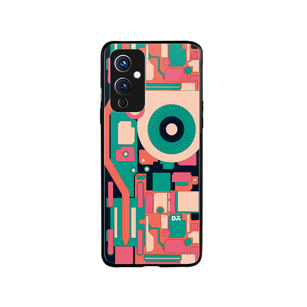 

DailyObjects Fan-tilator Glass Case Cover For OnePlus 9