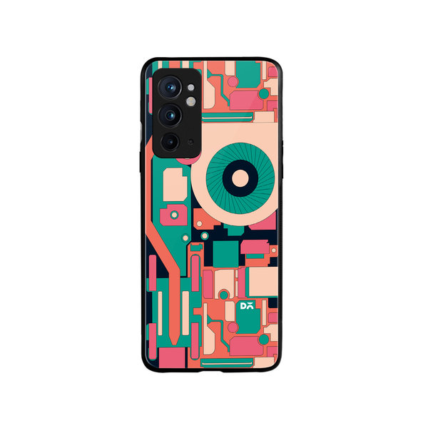 

DailyObjects Fan-tilator Glass Case Cover For OnePlus 9RT