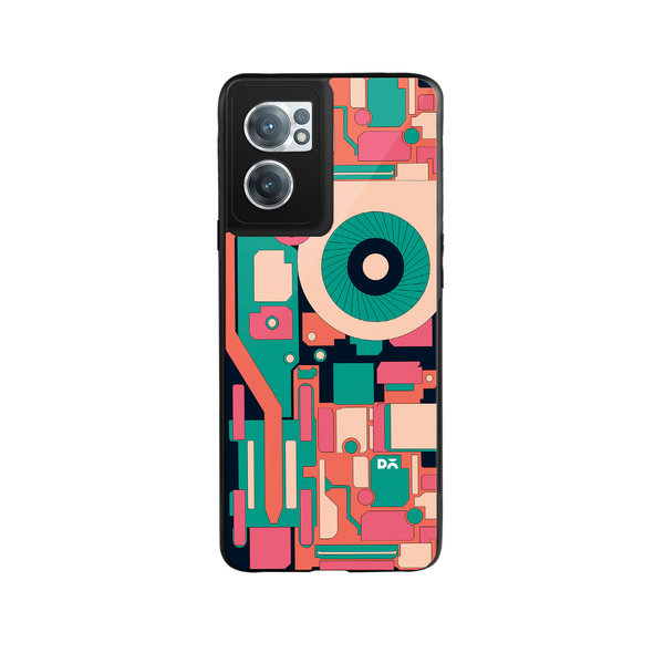 

DailyObjects Fan-tilator Glass Case Cover For OnePlus Nord CE 2