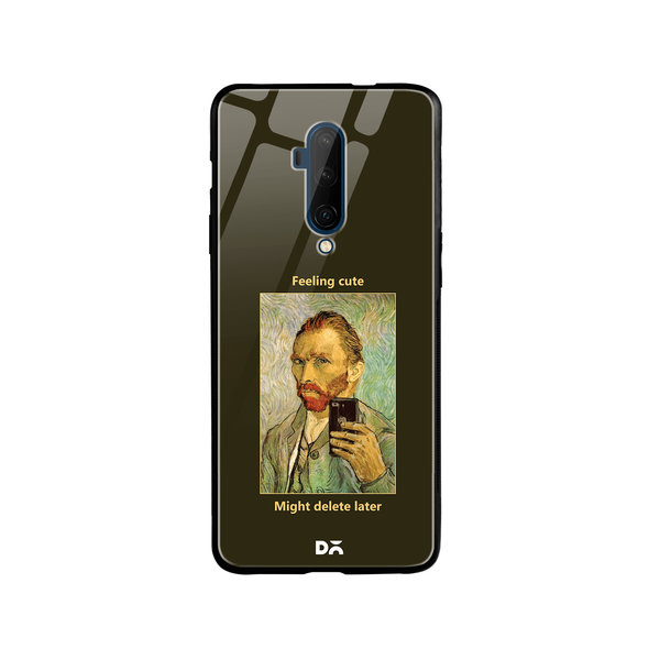 

DailyObjects Feeling Cute Glass Case Cover For OnePlus 7T Pro