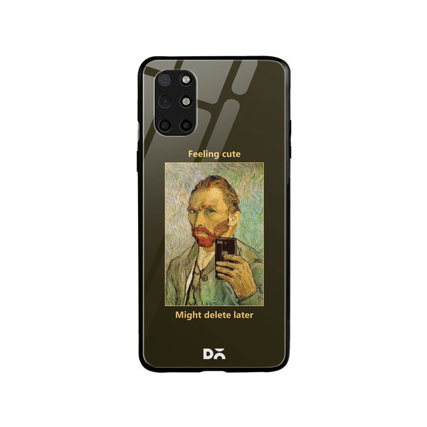 

DailyObjects Feeling Cute Glass Case Cover For OnePlus 8T