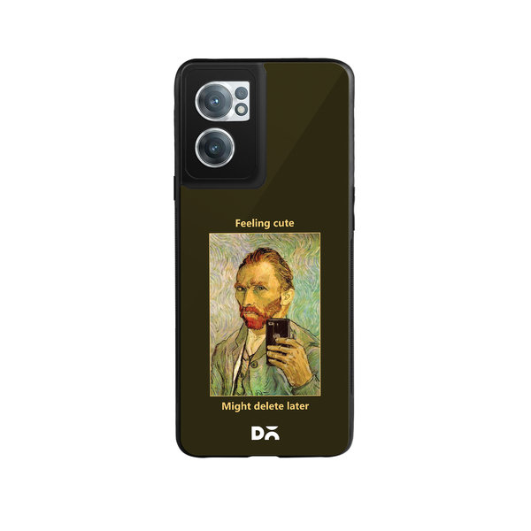 

DailyObjects Feeling Cute Glass Case Cover For OnePlus Nord CE 2