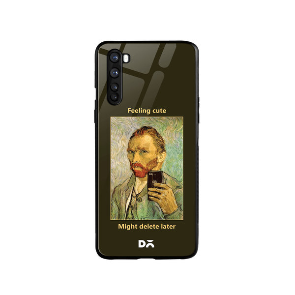 

DailyObjects Feeling Cute Glass Case Cover For OnePlus Nord