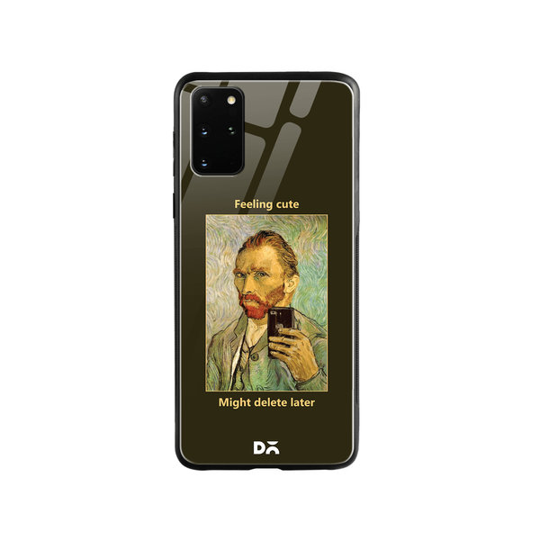 

DailyObjects Feeling Cute Glass Case Cover For Samsung Galaxy S20 Plus