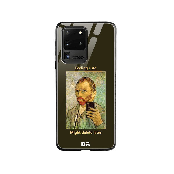 

DailyObjects Feeling Cute Glass Case Cover For Samsung Galaxy S20 Ultra