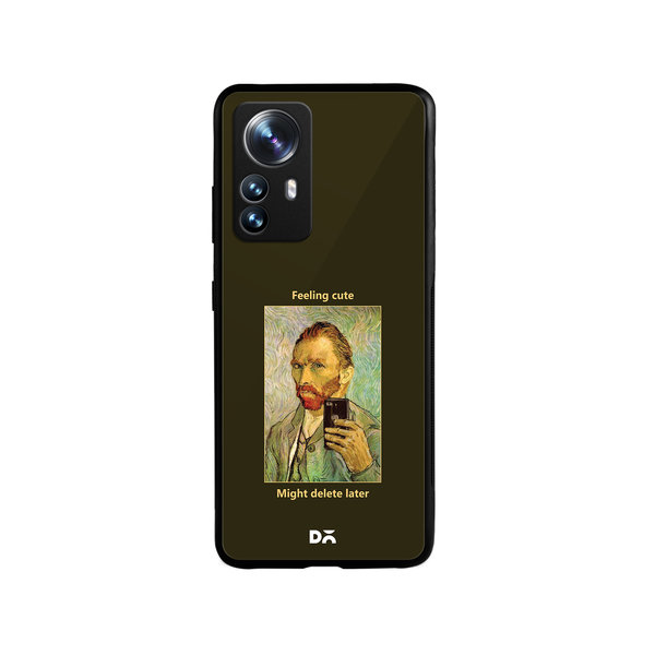 

DailyObjects Feeling Cute Glass Case Cover For Xiaomi 12 Pro