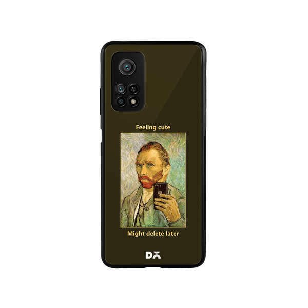 

DailyObjects Feeling Cute Glass Case Cover For Xiaomi Mi 10T