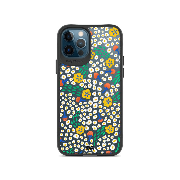 

DailyObjects Festive Flora Black Hybrid Clear Case Cover For iPhone 12 Pro Max