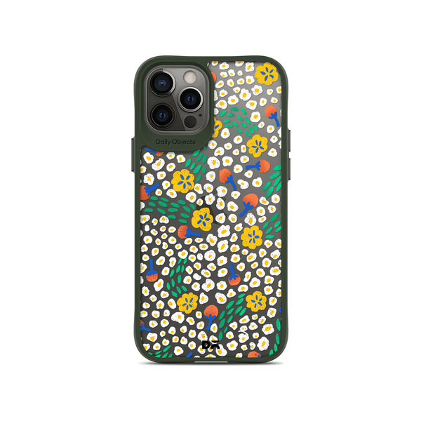 

DailyObjects Festive Flora Green Hybrid Clear Case Cover For iPhone 12 Pro Max