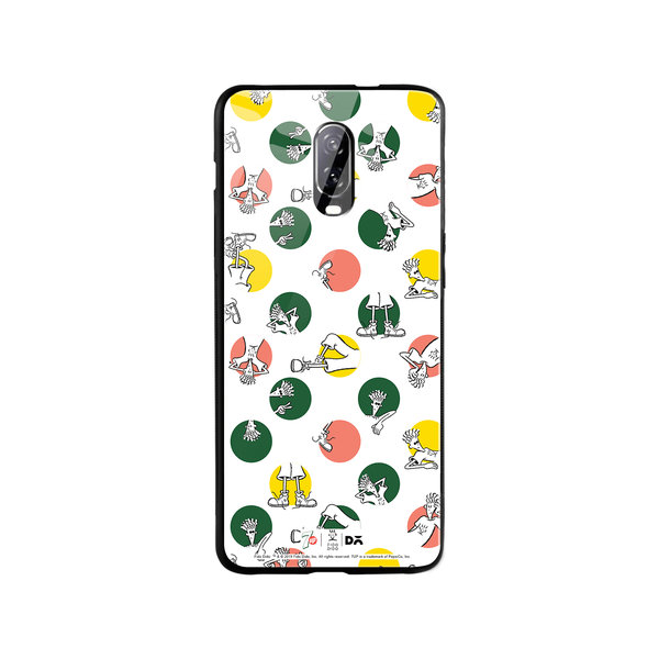 

DailyObjects Fido in Coloured Wall Glass Case Cover For OnePlus 7