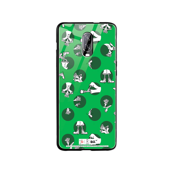 

DailyObjects Fido in the Wall Glass Case Cover For OnePlus 7