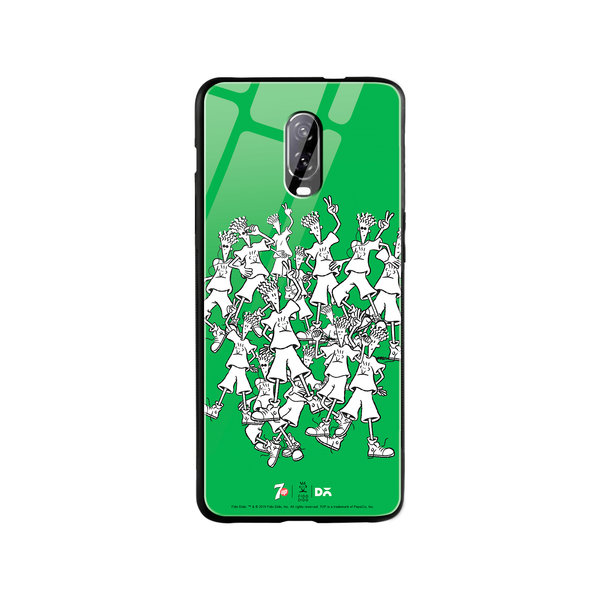 

DailyObjects Fido Party Glass Case Cover For OnePlus 7