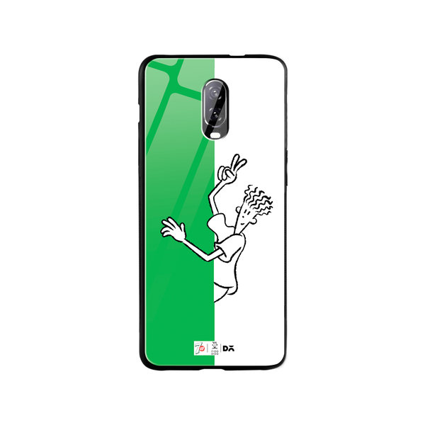 

DailyObjects Fido Peace Glass Case Cover For OnePlus 7