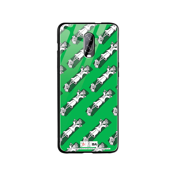 

DailyObjects Fido Relaxing Glass Case Cover For OnePlus 7