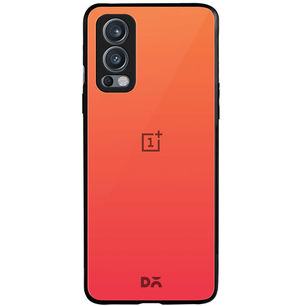 

DailyObjects Fire Gradient Glass Case Cover For OnePlus Nord 2