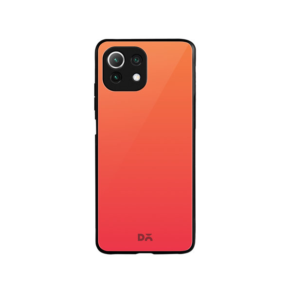 

DailyObjects Fire Gradient Glass Case Cover For Xiaomi Mi 11 Lite