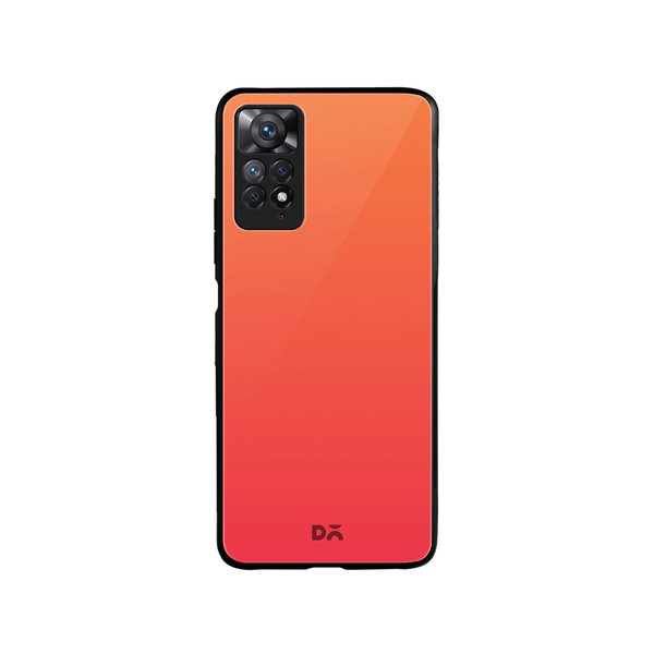 

DailyObjects Fire Gradient Glass Case Cover For Xiaomi Redmi Note 11 Pro
