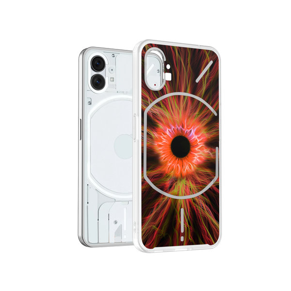 

DailyObjects Fire Psyc Frosted Case Cover For Nothing Phone 1