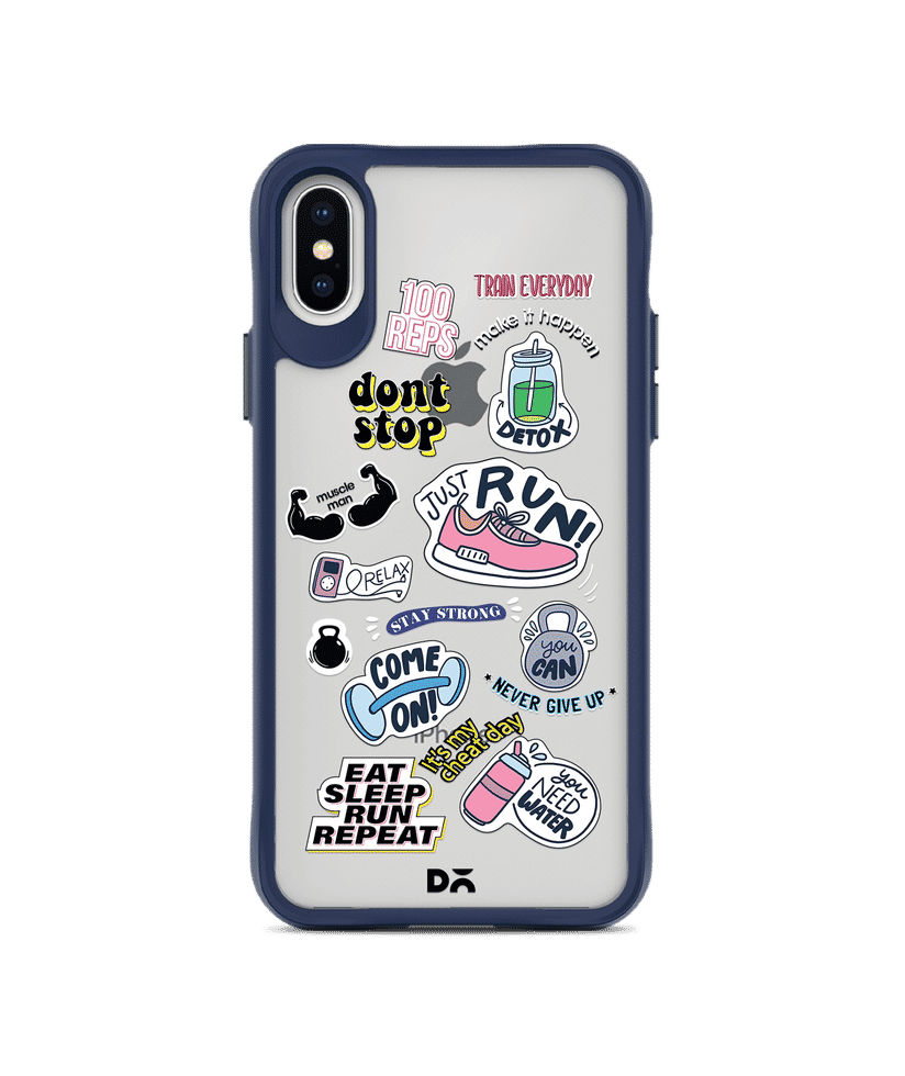 Iphone x blue case deals