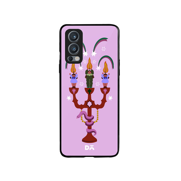 

DailyObjects Flamecasters Glass Case Cover For OnePlus Nord 2