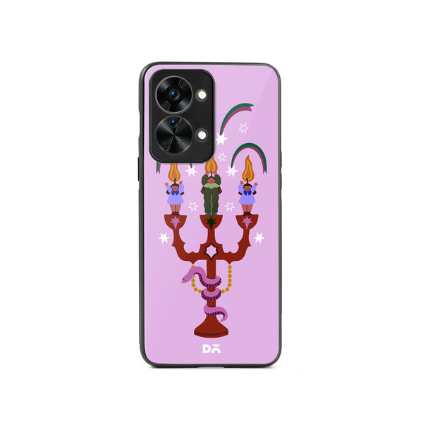 

DailyObjects Flamecasters Glass Case Cover For OnePlus Nord 2T