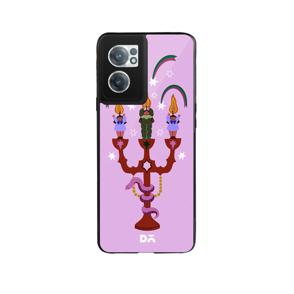 

DailyObjects Flamecasters Glass Case Cover For OnePlus Nord CE 2