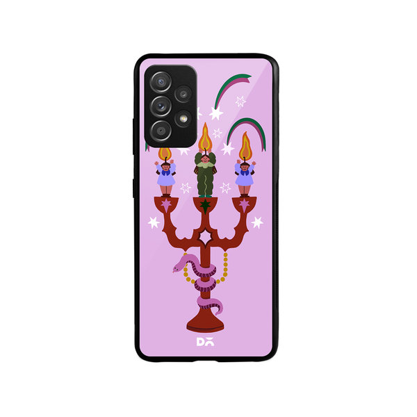 

DailyObjects Flamecasters Glass Case Cover For Samsung Galaxy A53