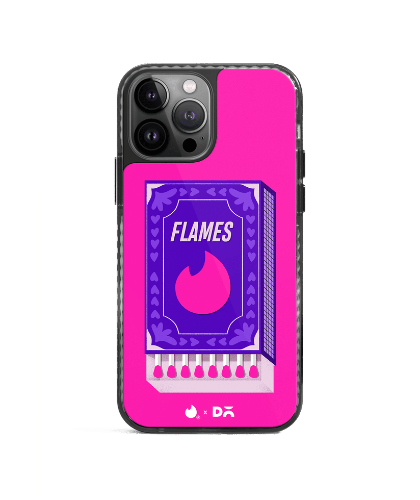 Flames Stride MagSafe Case Cover For iPhone 15 Pro Max
