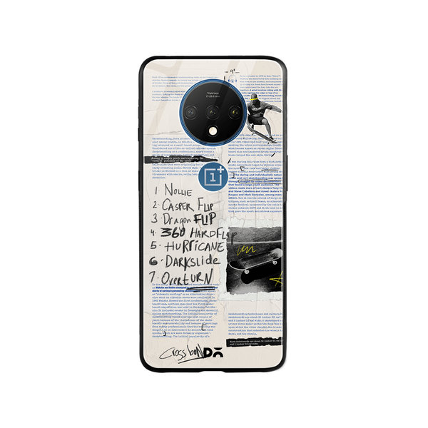

DailyObjects Flipster Glass Case Cover For OnePlus 7T