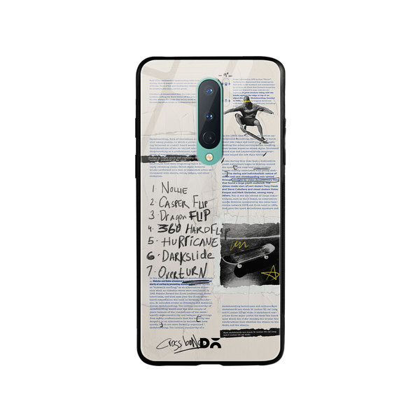 

DailyObjects Flipster Glass Case Cover For OnePlus 8