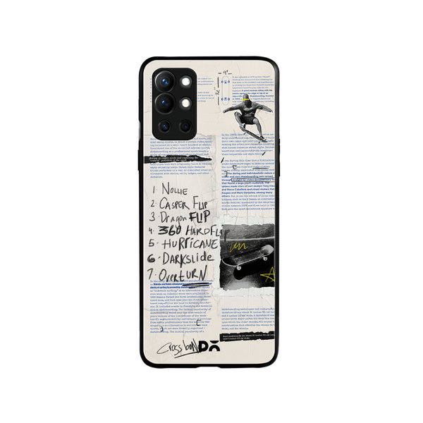 DailyObjects Flipster Glass Case Cover For OnePlus 9R