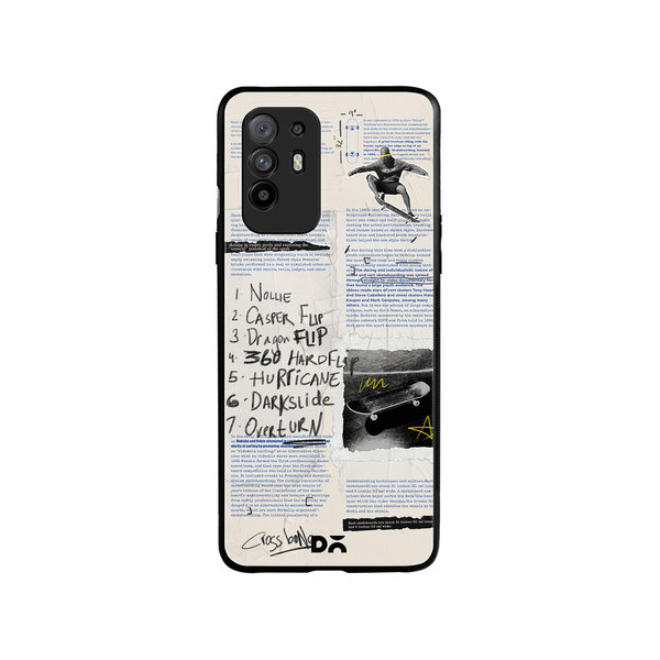 DailyObjects Flipster Glass Case Cover For Oppo F19 Pro Plus