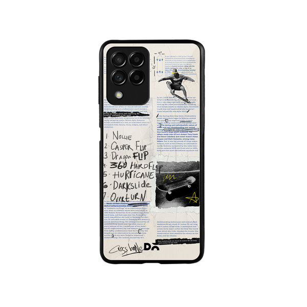 

DailyObjects Flipster Glass Case Cover For Samsung Galaxy M53