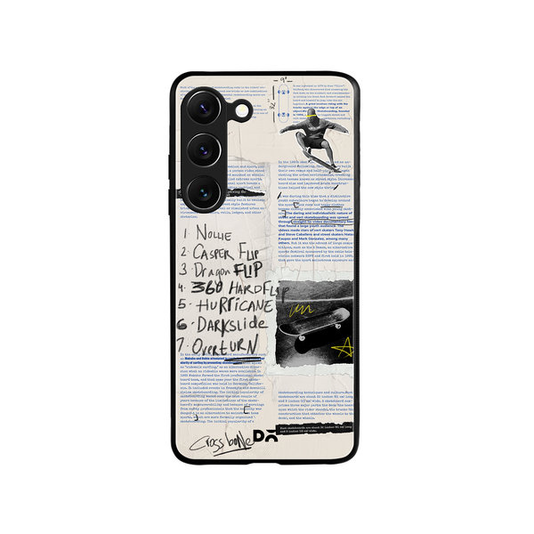 

DailyObjects Flipster Glass Case Cover For Samsung Galaxy S23